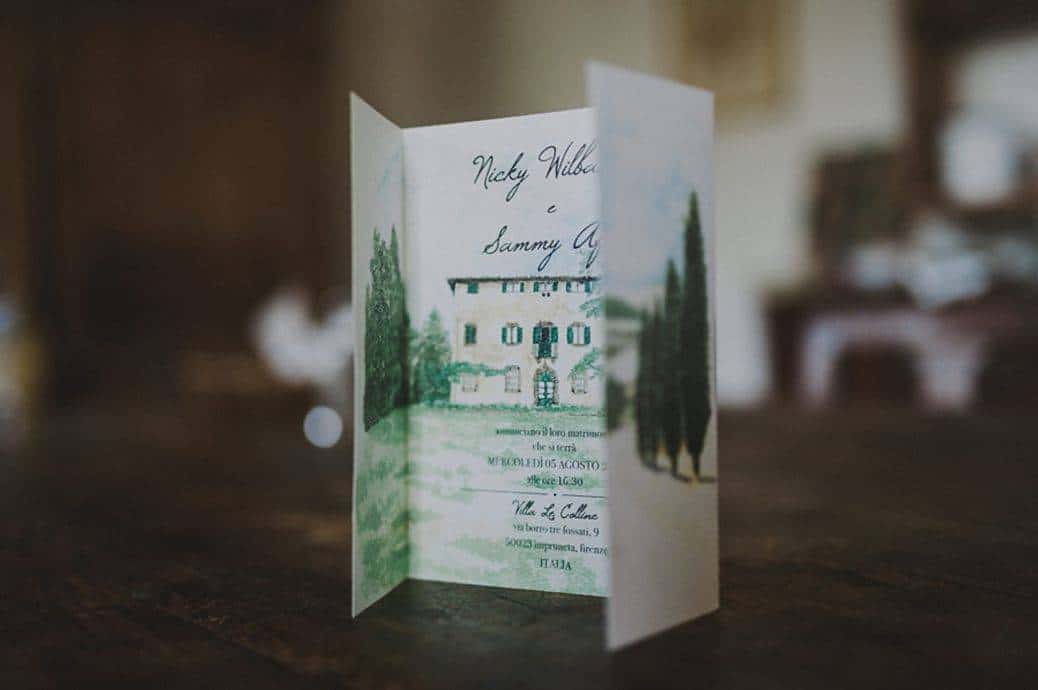 A fresh white wedding in Florence wedding planning services