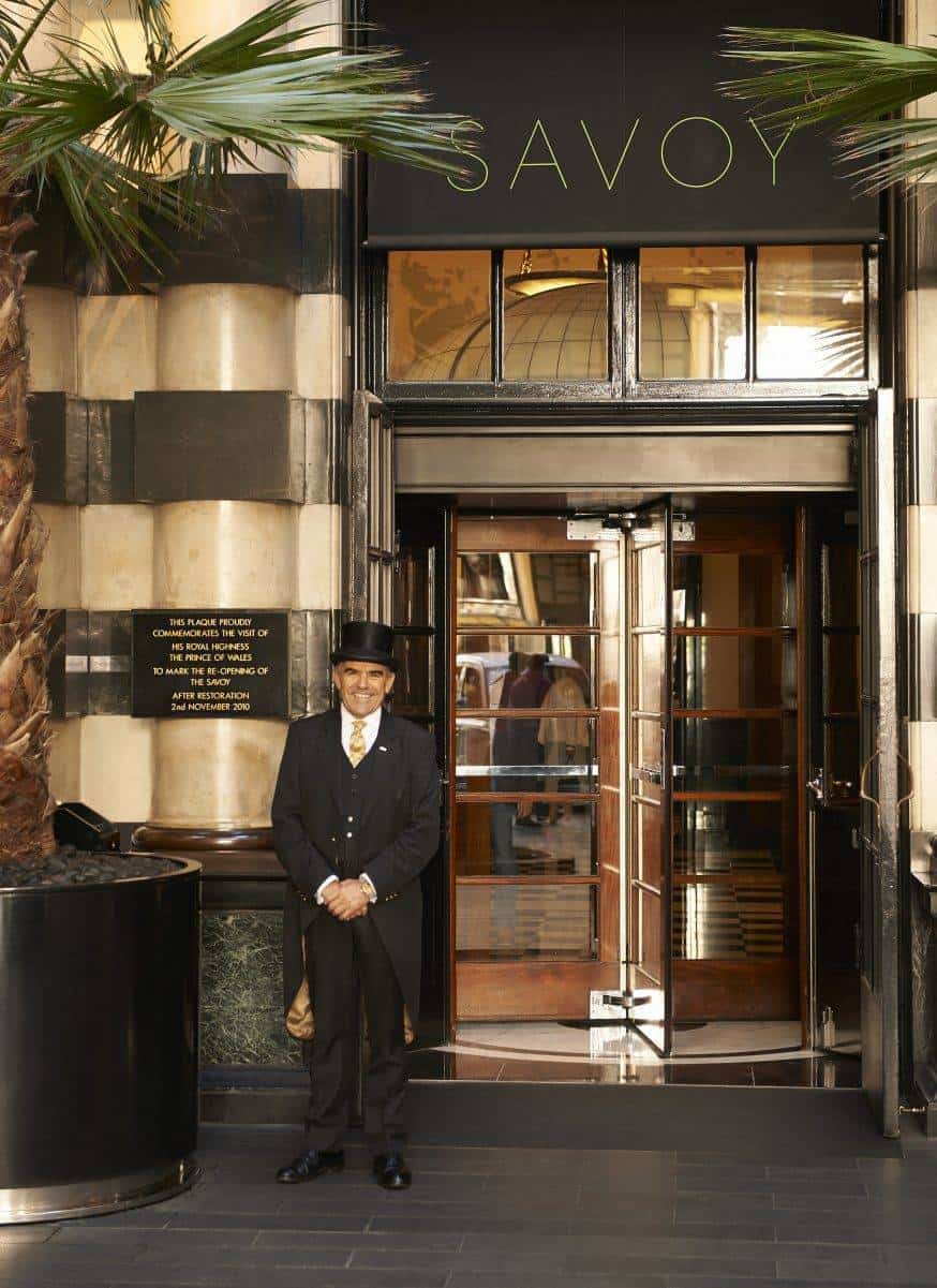 Front Entrance with Doorman Tony